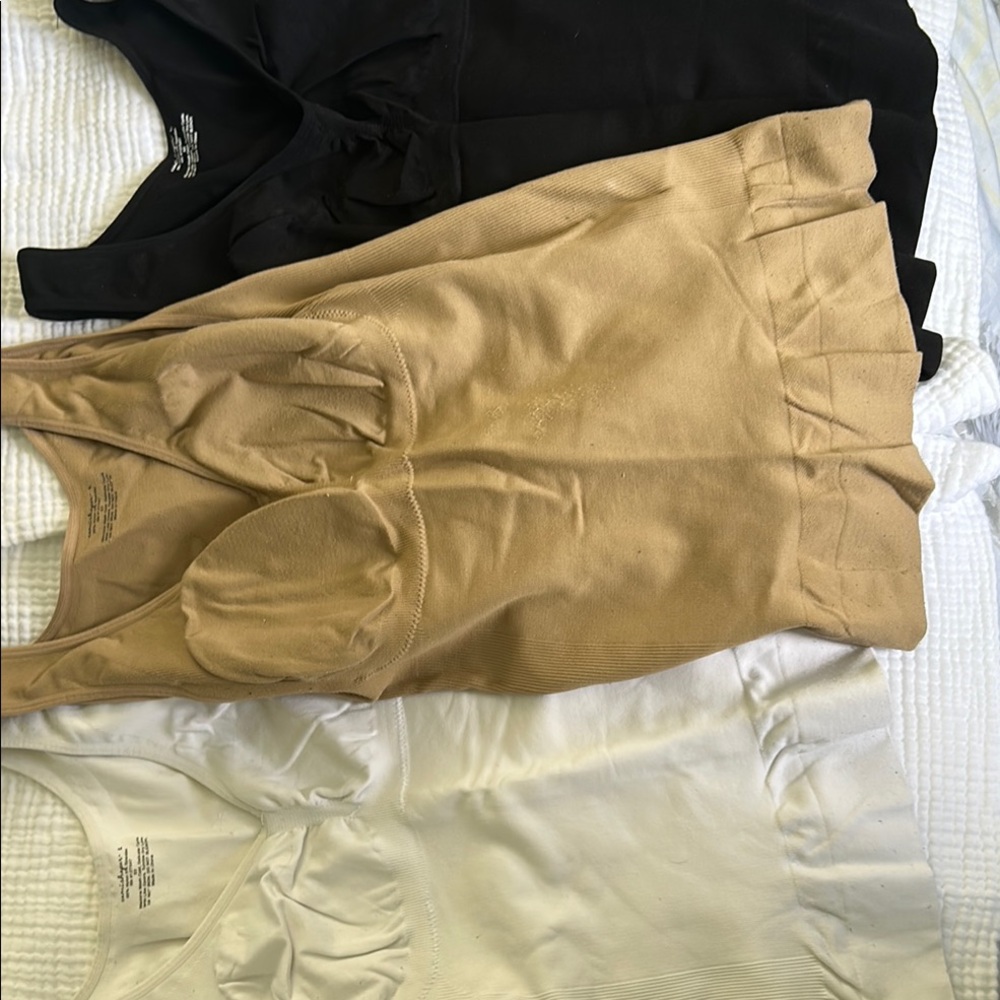 Camishaper Trio in Black, White & Neutral Shades L